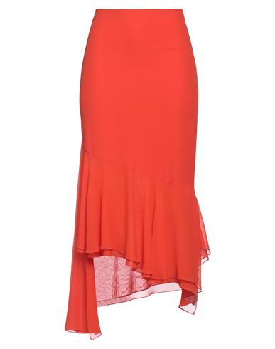 Woman Midi skirt Coral