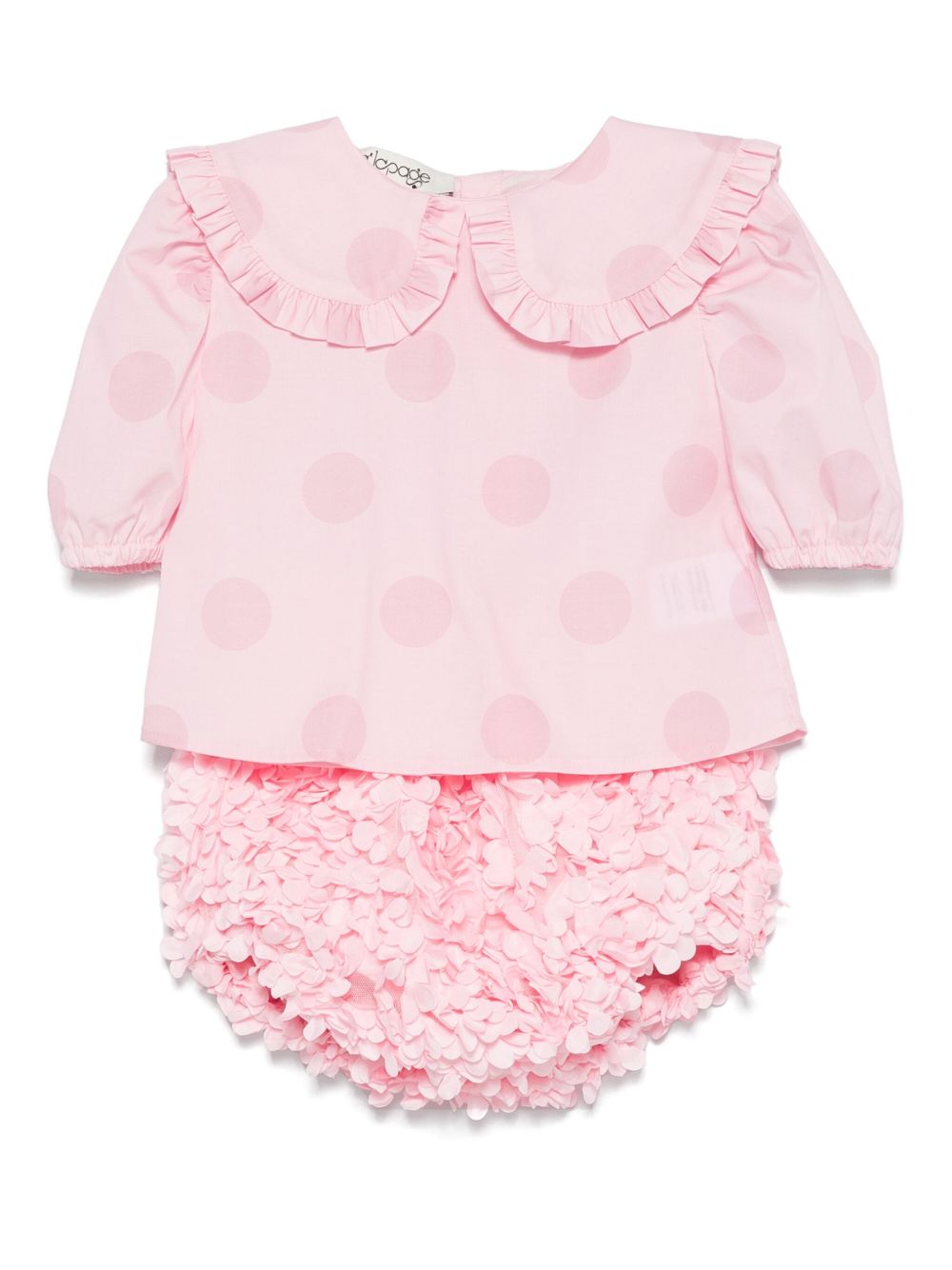 Alapage Smeraldo bloomers set - Pink
