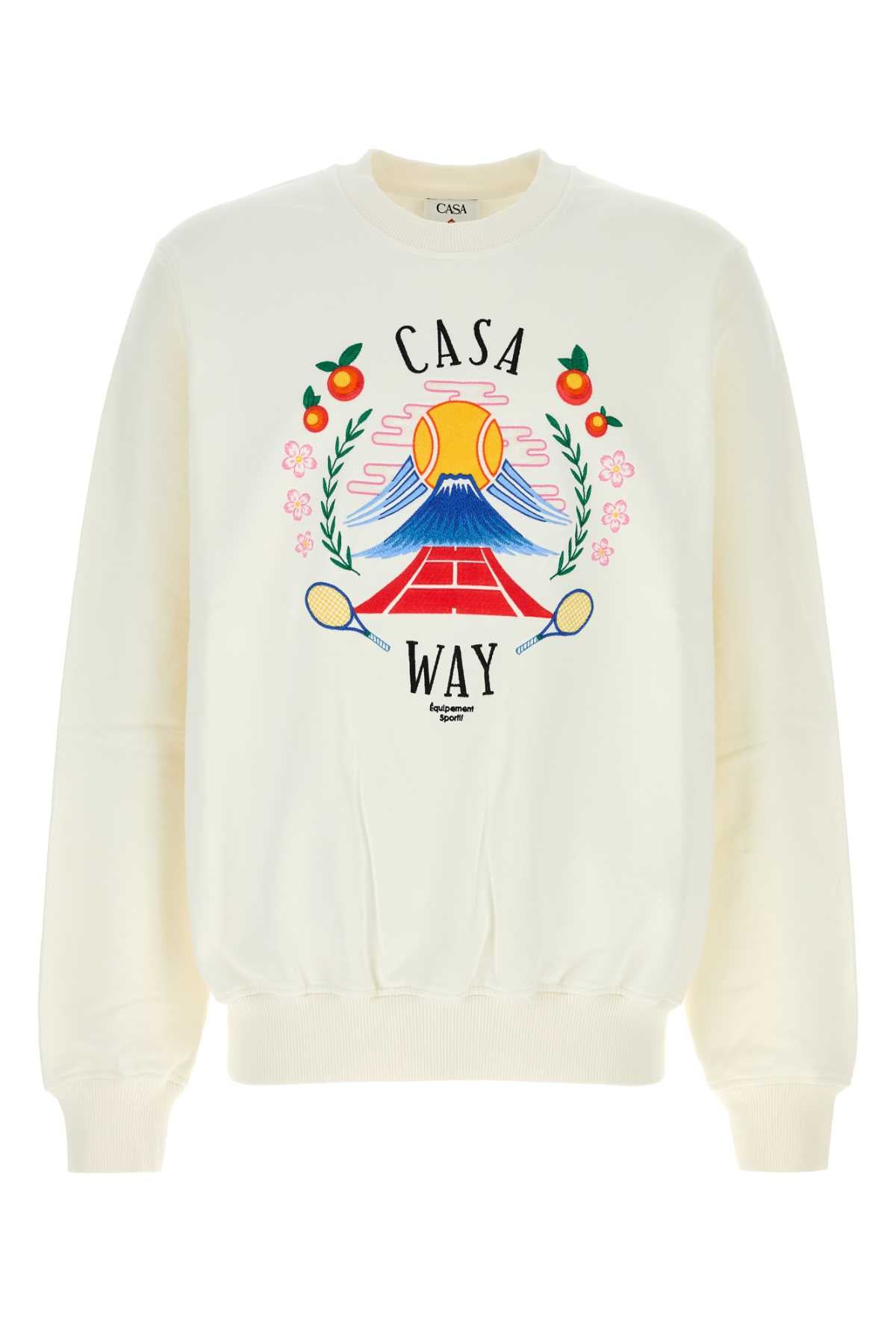 Casa Way Sweatshirt — White