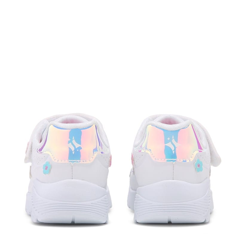 Kids' Street Uno Lite Sneaker Toddler Shoes (White/Flowers)