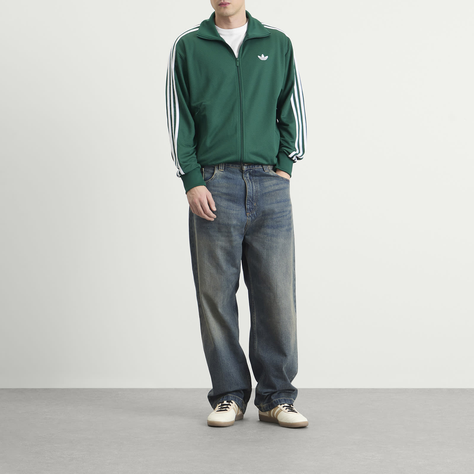 Men's Firebird Tracktop Collegiate Green