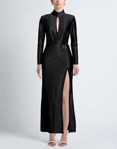 Woman Maxi dress Black Size 8 Polyamide, Elastane
