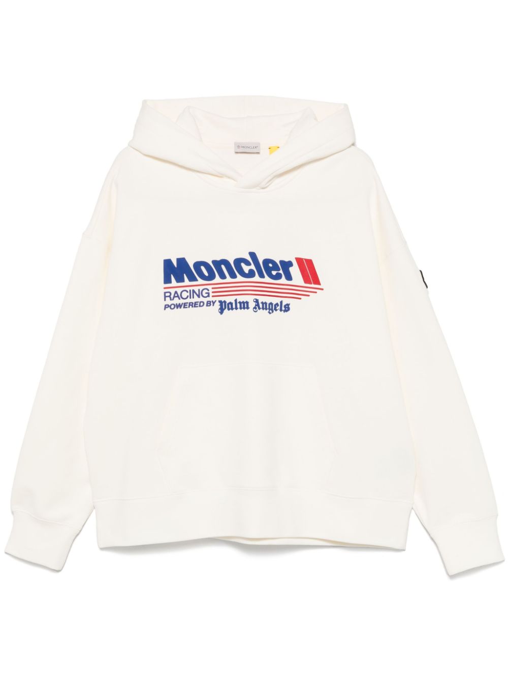 Racing logo hoodie - White