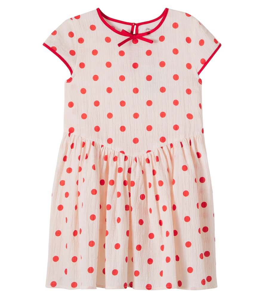 Konges Sløjd Vivo polka-dot cotton-blend dress