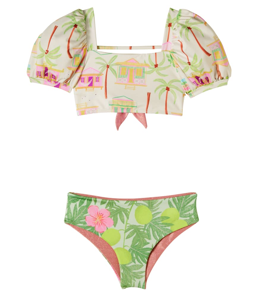 Bubble printed bikini