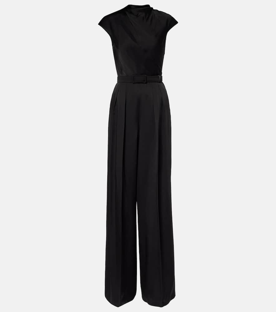 Msevespa cutout satin jumpsuit