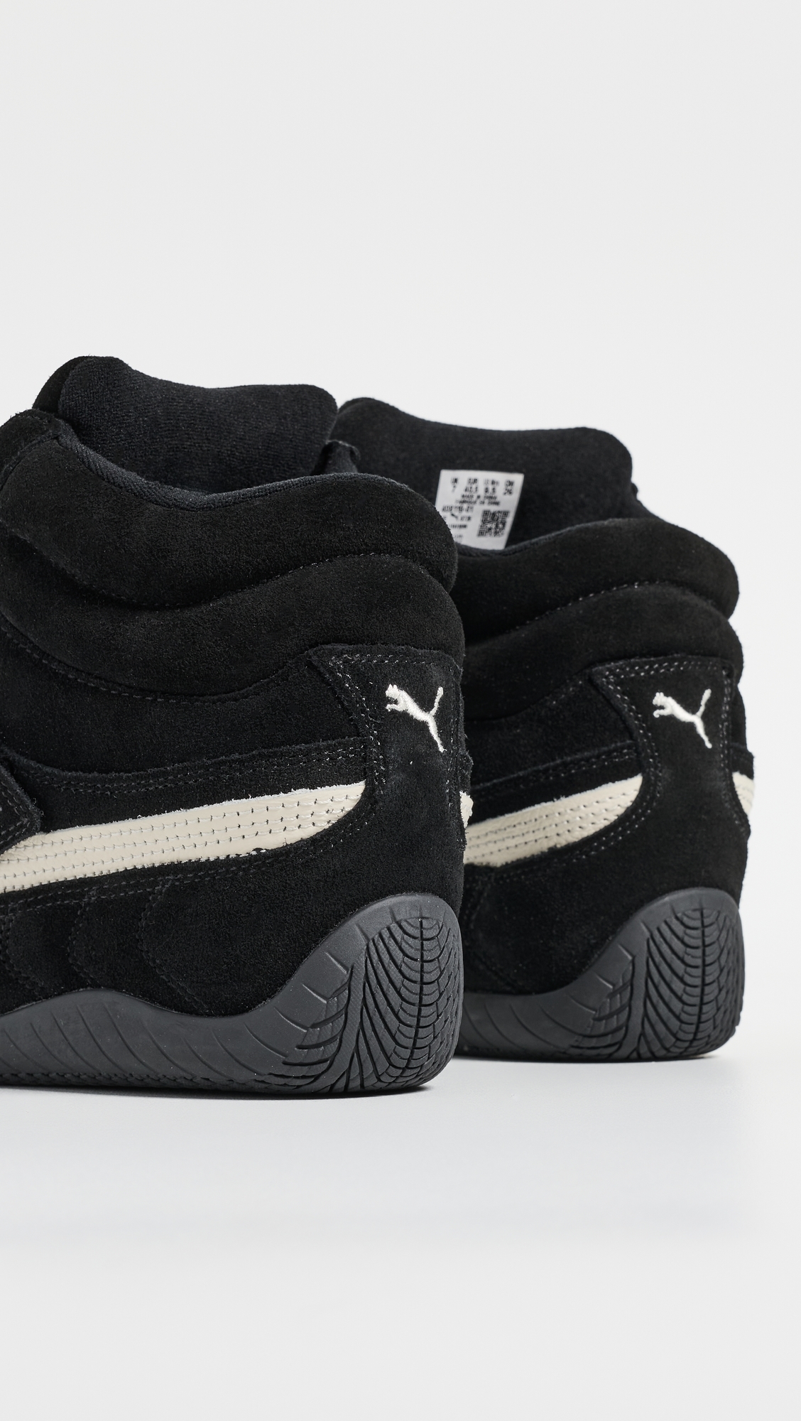 Speedcat OG Wedge Sneakers Black-White