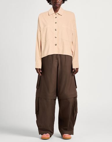 Woman Shirt Sand Size XS Cotton