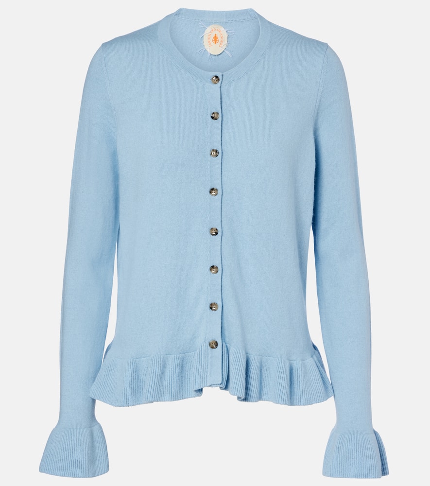 Cotton and cashmere cardigan