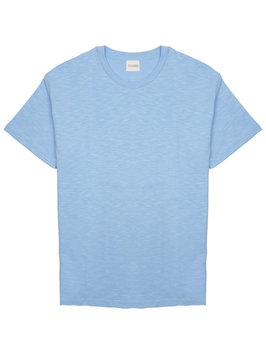 Blue Crew Neck T-Shirt