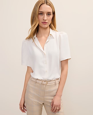 Ann Taylor Petite Button Down Shirt