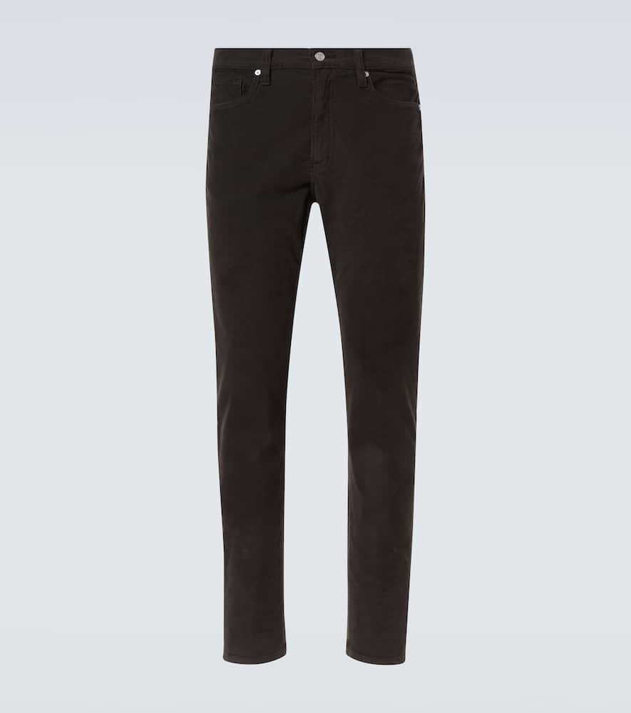 L'Homme Slim cotton corduroy slim pants