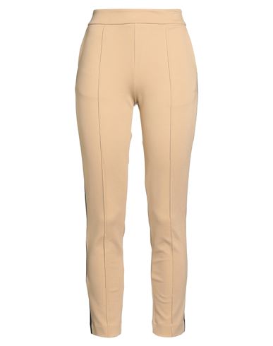 Woman Pants Beige Size M Viscose, Polyamide, Elastic fibres