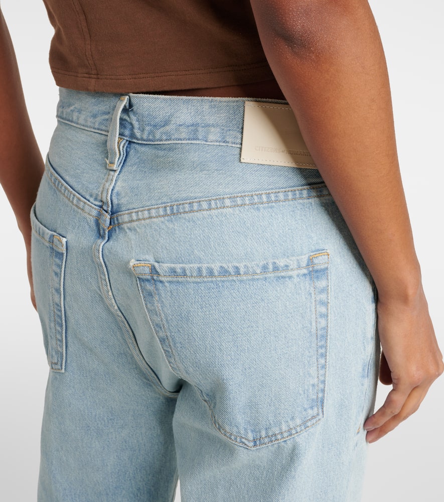 Baretta high-rise straight jeans