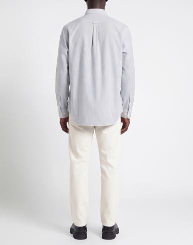 Man Shirt Light grey Size S Organic cotton