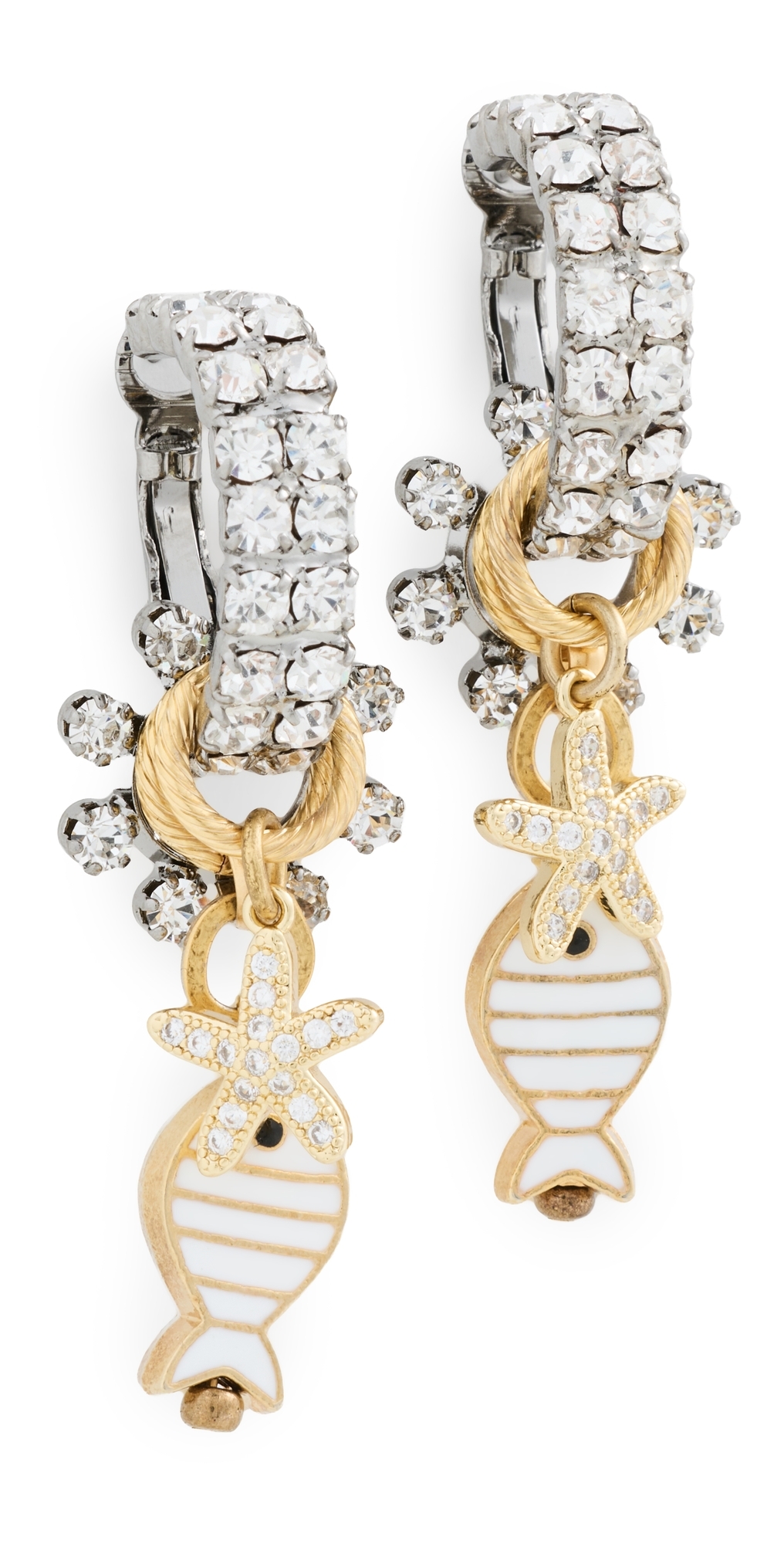 Muriel Earrings White One Size