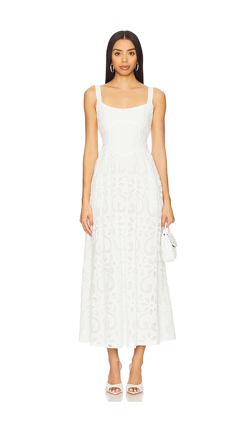 SAYLOR MAXIKLEID MARYL in White. Größe S. Also in