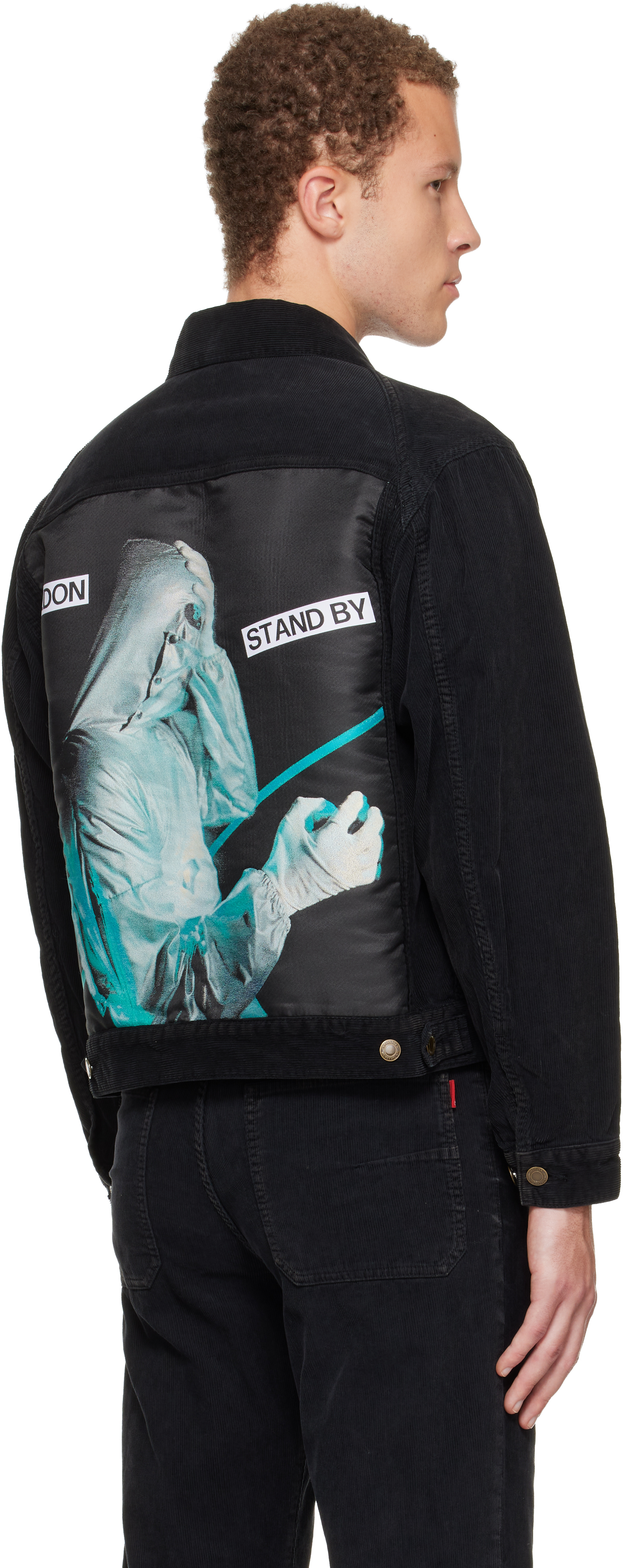 Black UC2E4209-1 Denim Jacket