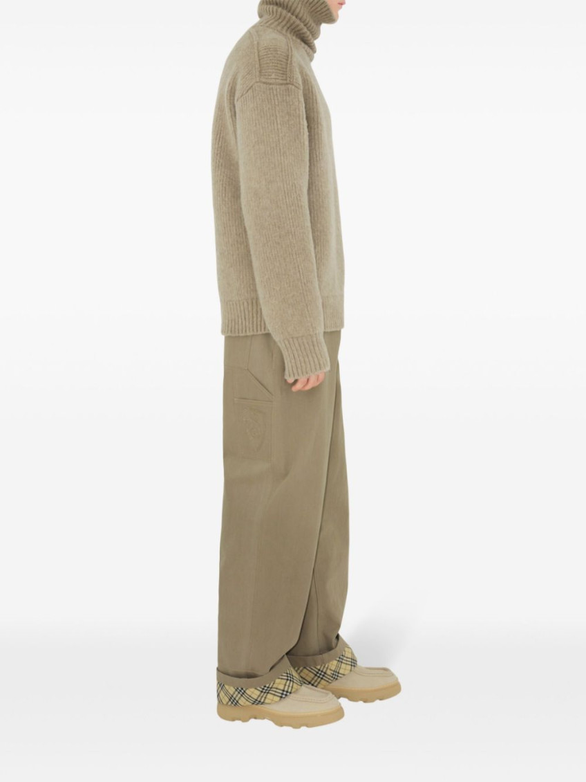 Mw Relaxed Check Lined Work Trousers