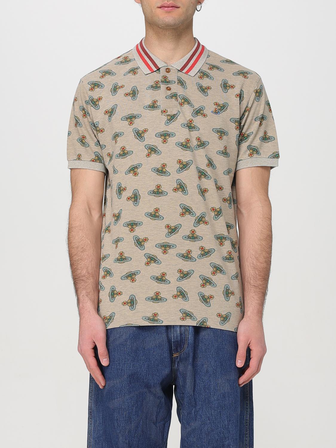 Polo Shirt Men color Sand