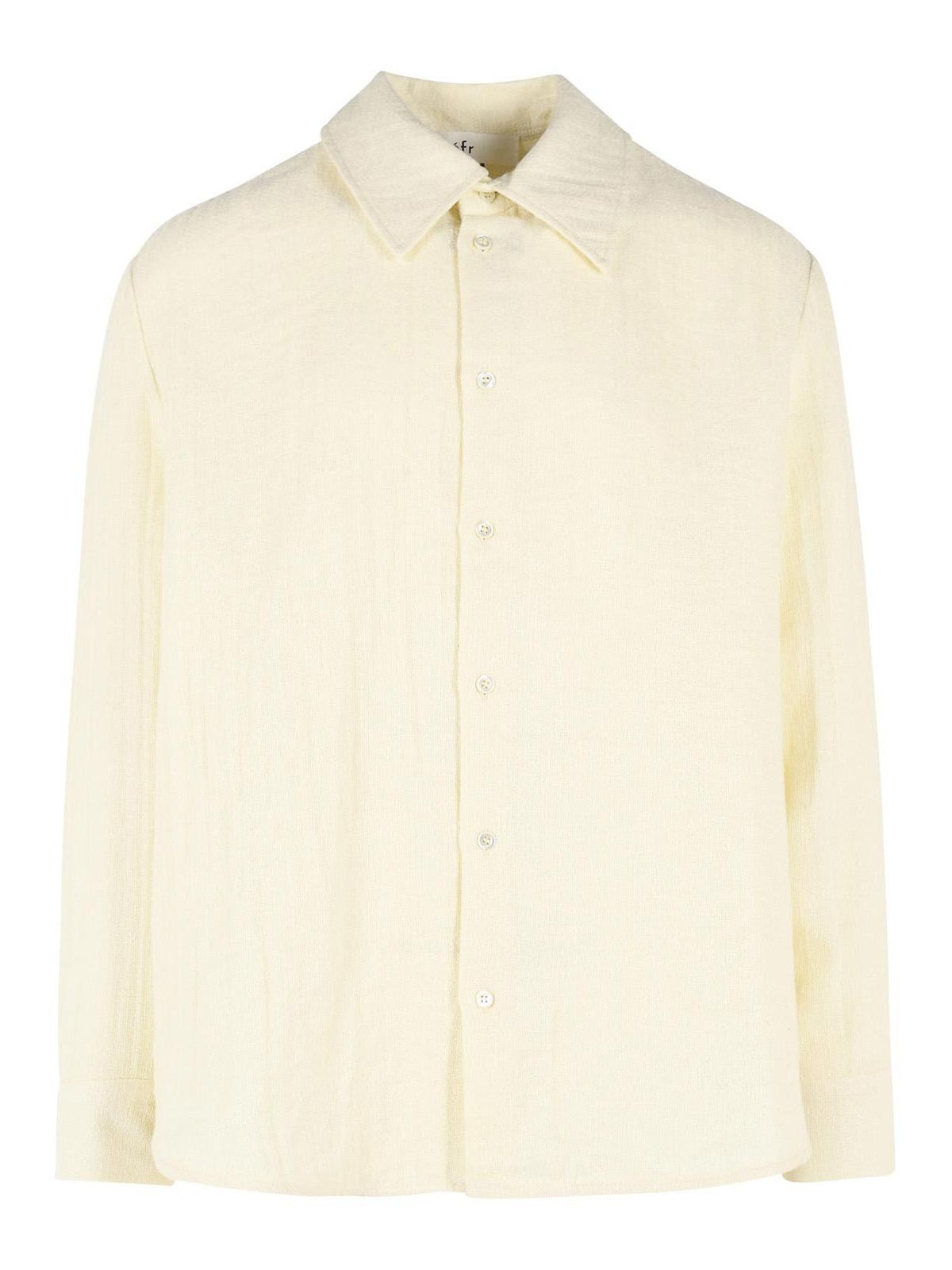 Séfr - wes cotton linen long sleeve shirt