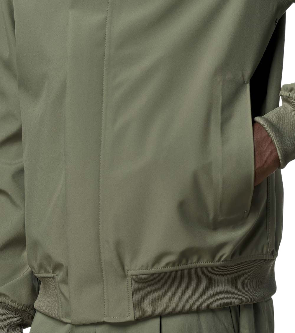 Olive Regular Hood Jacket
