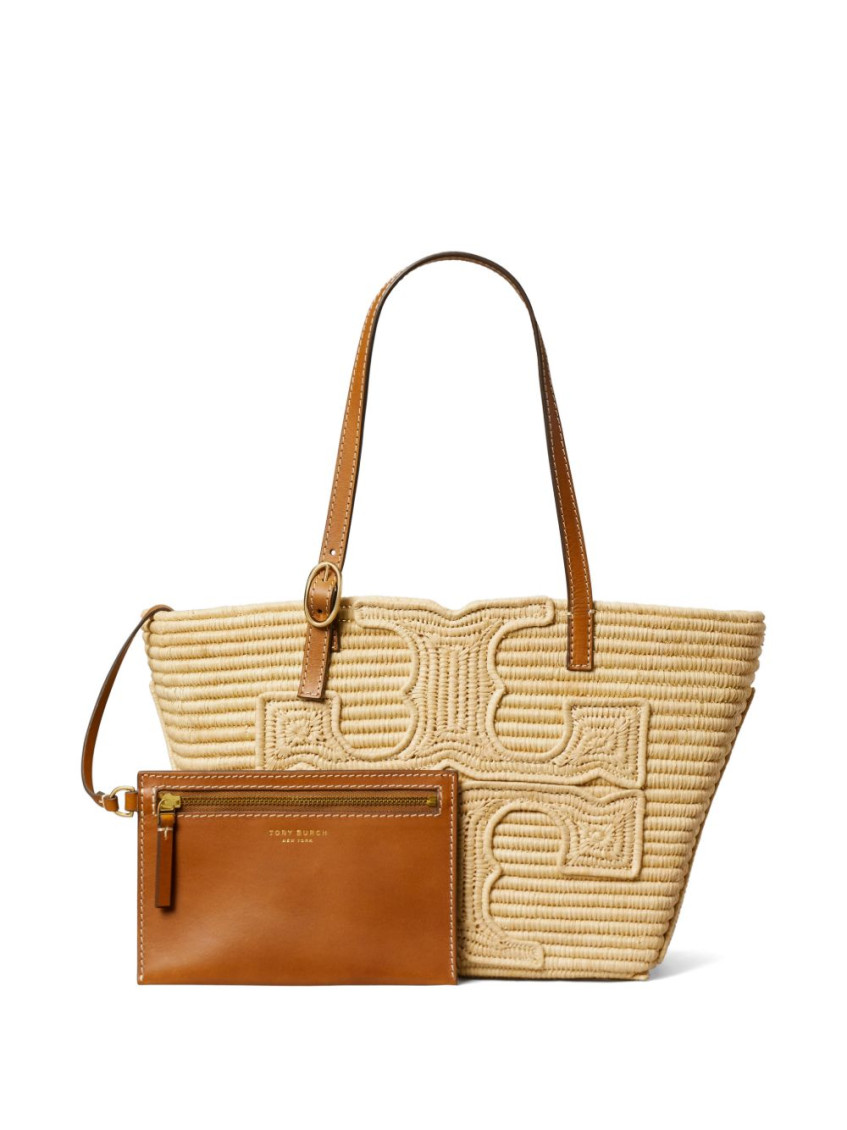 Ella Small Straw Tote Bag