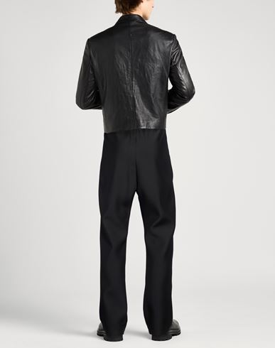 Man Pants Black Size S Virgin Wool, Silk