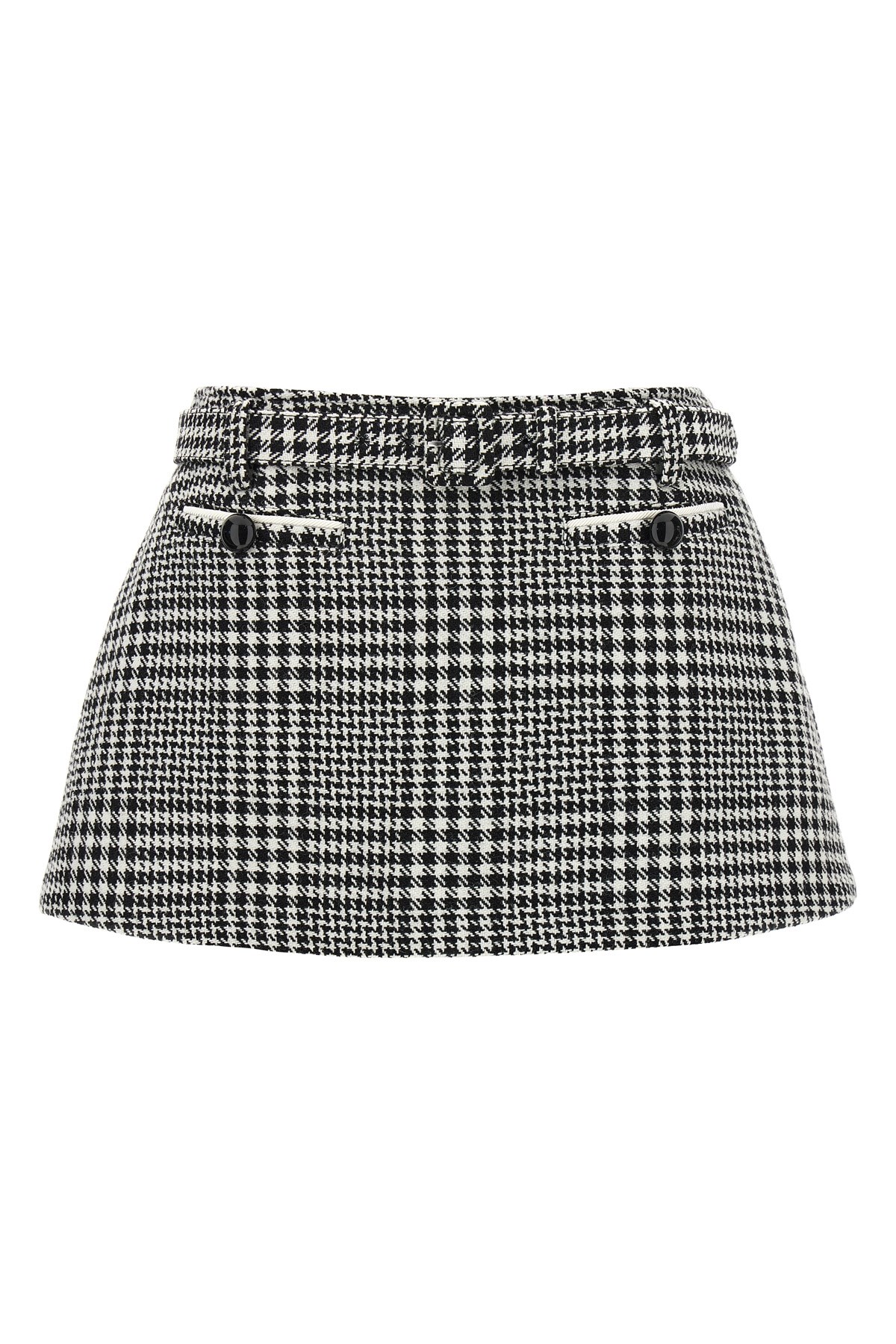 Bouclé Wool Skort