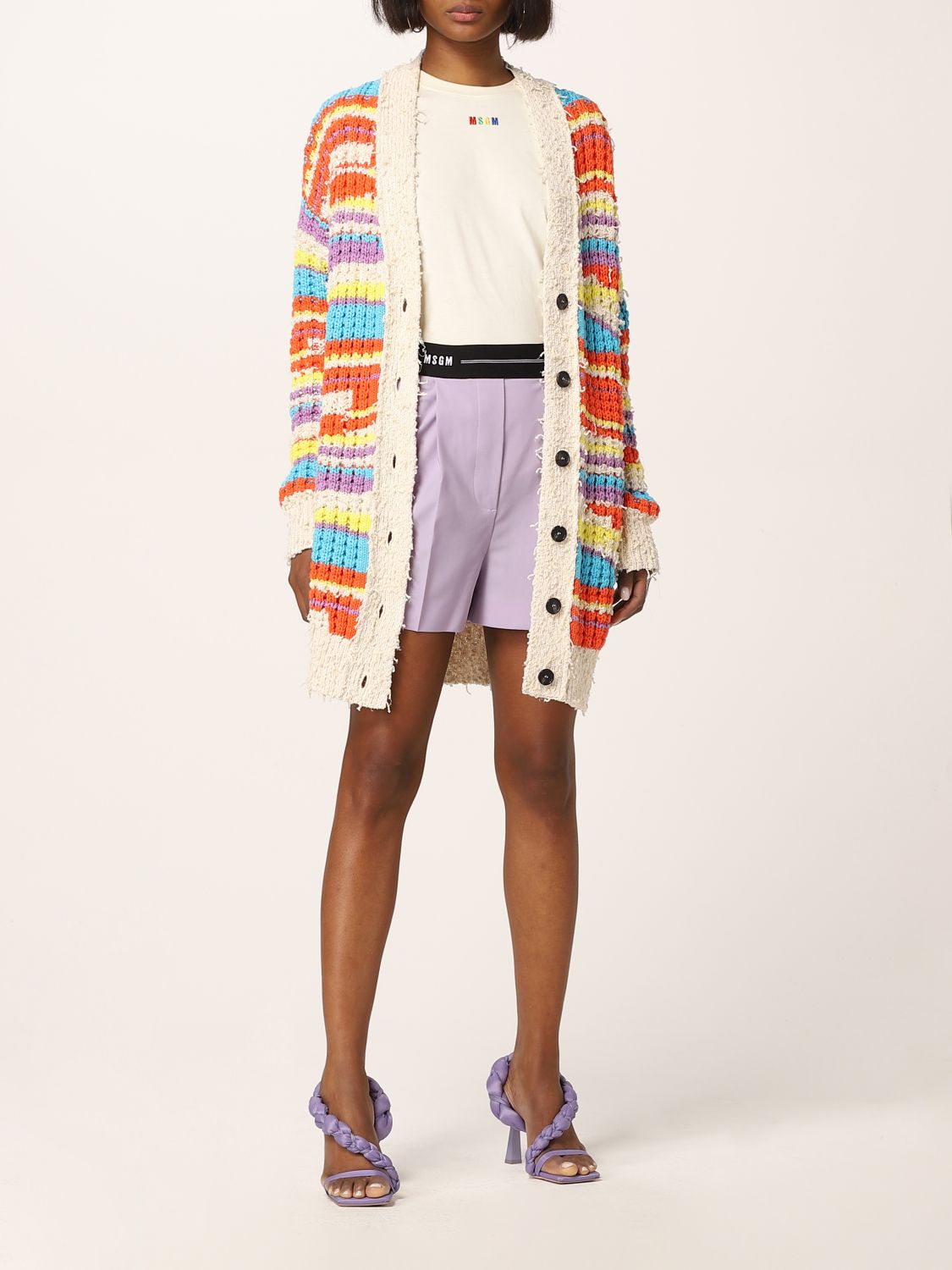 Cardigan Women colour Multicolor