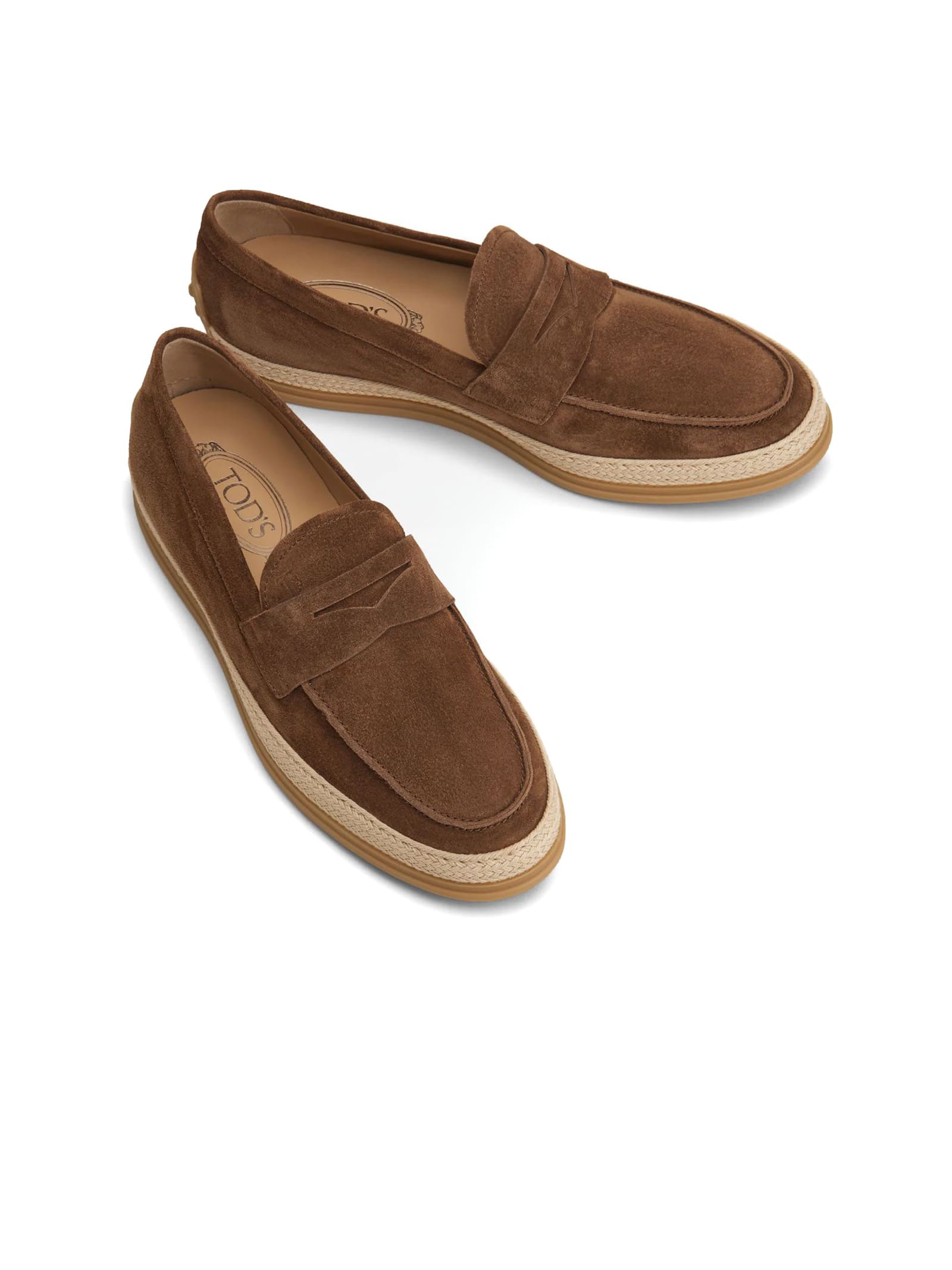 Rubber Raffia Mocassins
