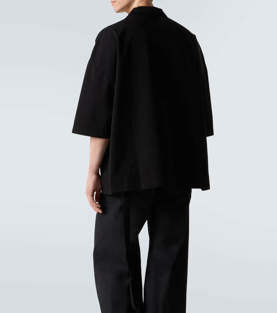 Magnum Tommy oversized cotton twill shirt