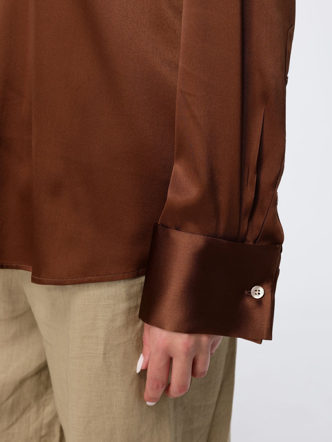 Shirt Woman color Copper Red