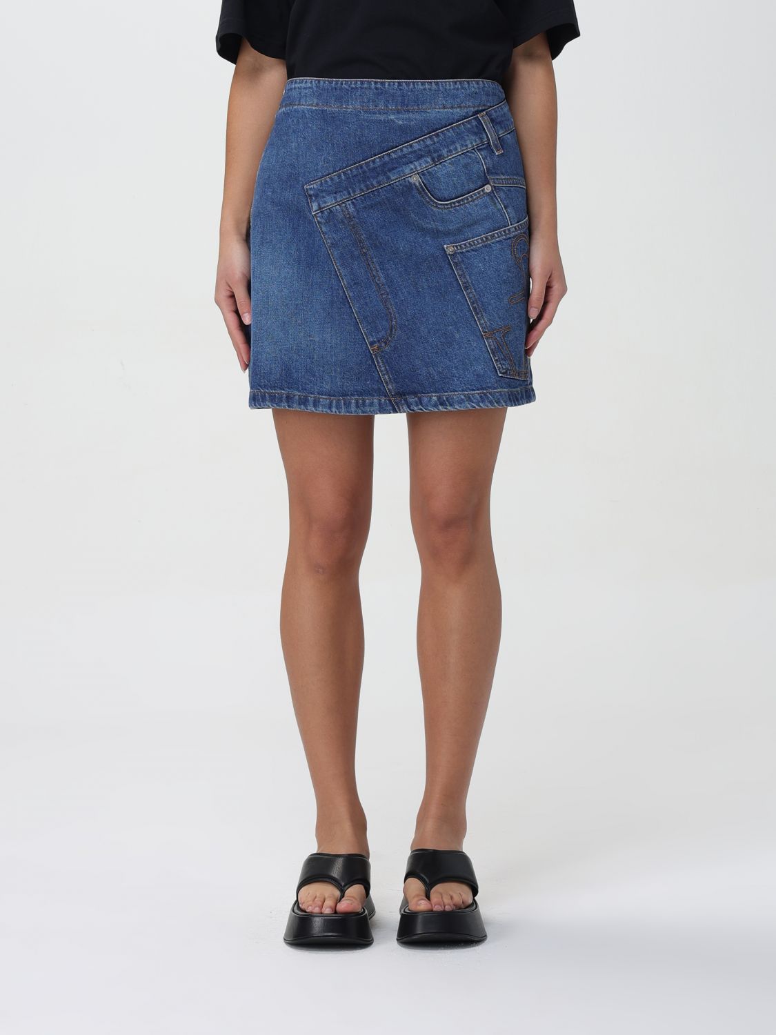 Skirt Woman color Blue