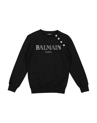 Kid Sweatshirt Black Size 10 Cotton