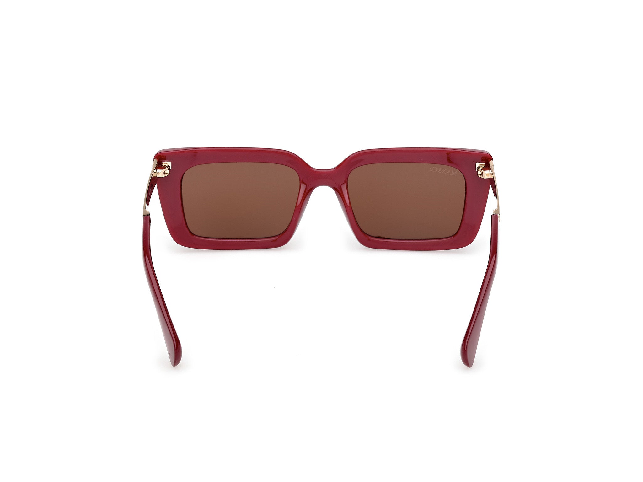 MAX&Co Mujer MAX&Co MO0143 69E Gafas de sol Inyectado Rojo Marrón Cuadrada Norma