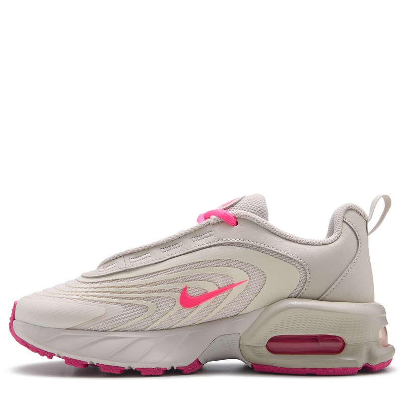 Kids' Air Max Fire Sneaker Big Kids Shoes (Grey/Pink)