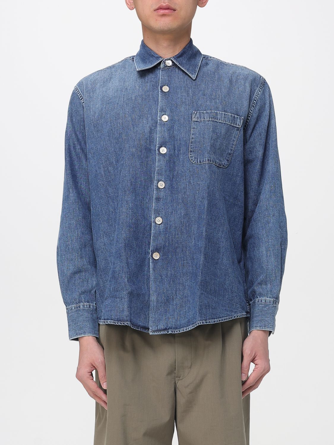 Shirt Men color Blue