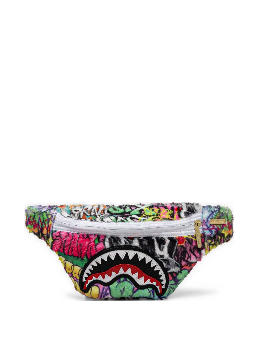 Sprayground Le Monde Ded Graffitis Savvy belt bag - Green
