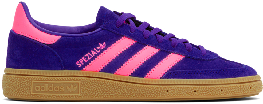 Adidas Originals Blue & Pink Handball Spezial Sneakers