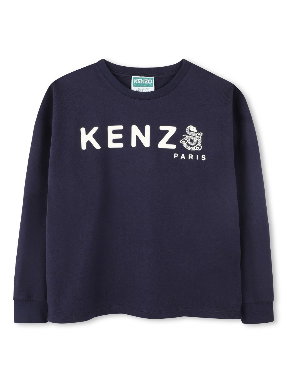Logo-print T-shirt - Blue