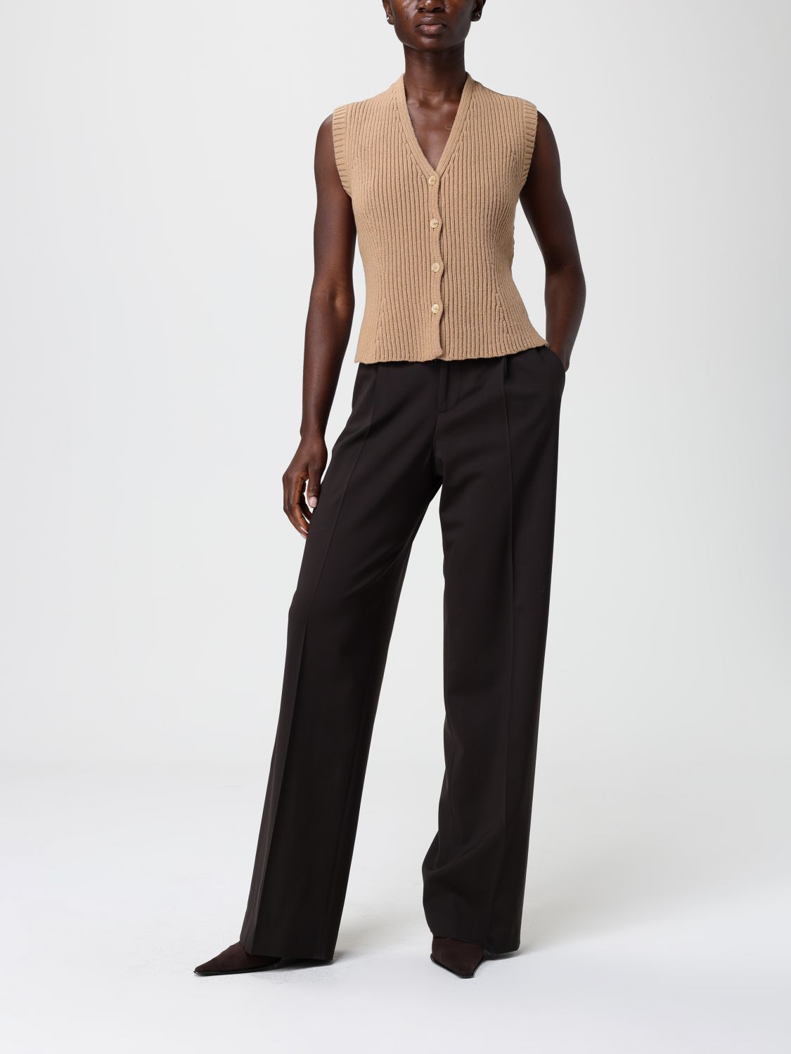 Jacket Woman color Camel