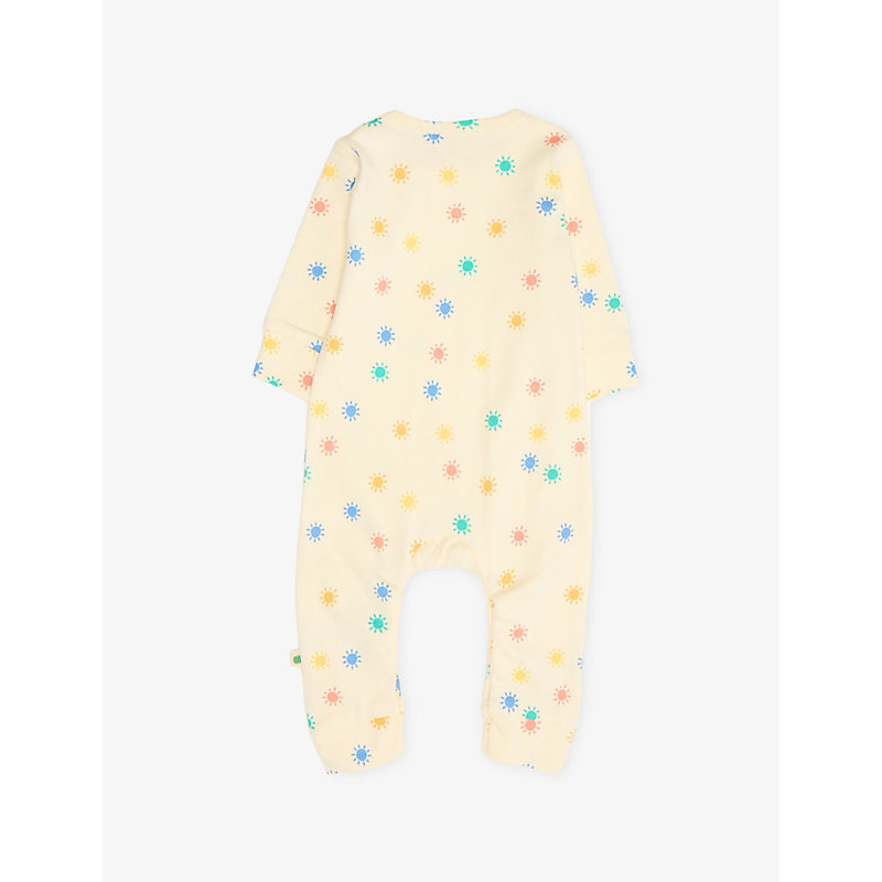 Dreamy Sun-Print Cotton Romper