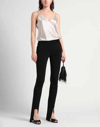 Alessandro Vigilante Woman Pants Black Size 2 Viscose, Polyamide, Elastane