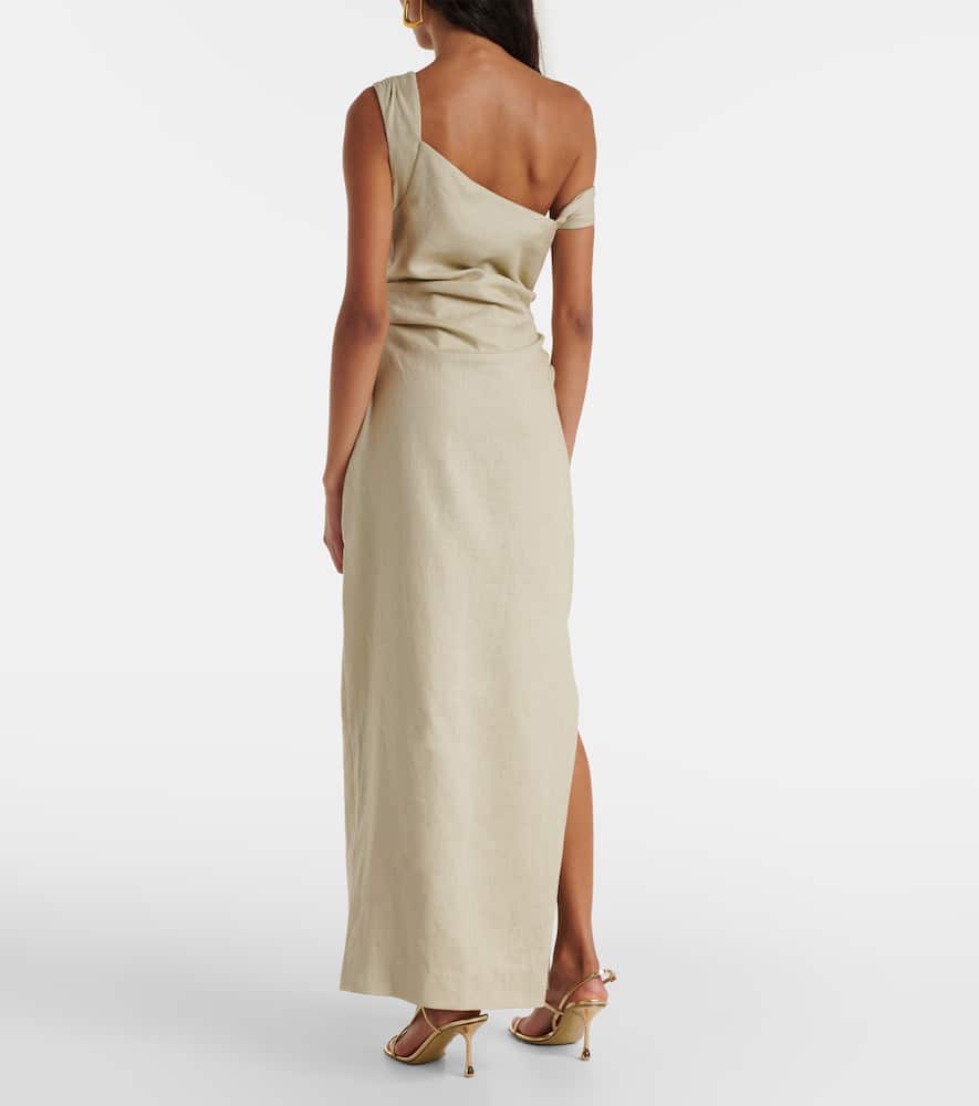 Tamara linen maxi dress