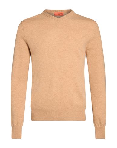 Man Sweater Beige Size 44 Wool