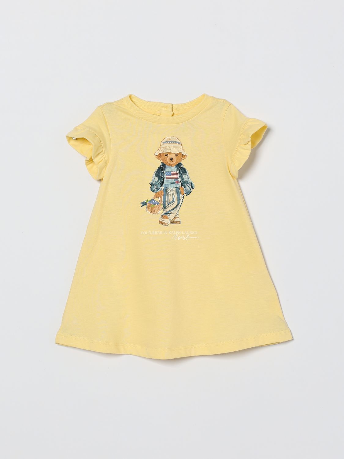 Romper Kids color Yellow