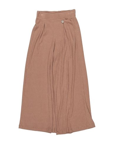 Chic Kid Girl Pants Camel Size 14 Viscose, Polyester, Nylon