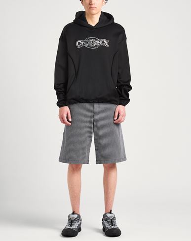 Man Sweatshirt Black Size M Polyamide, Polyester, Elastane