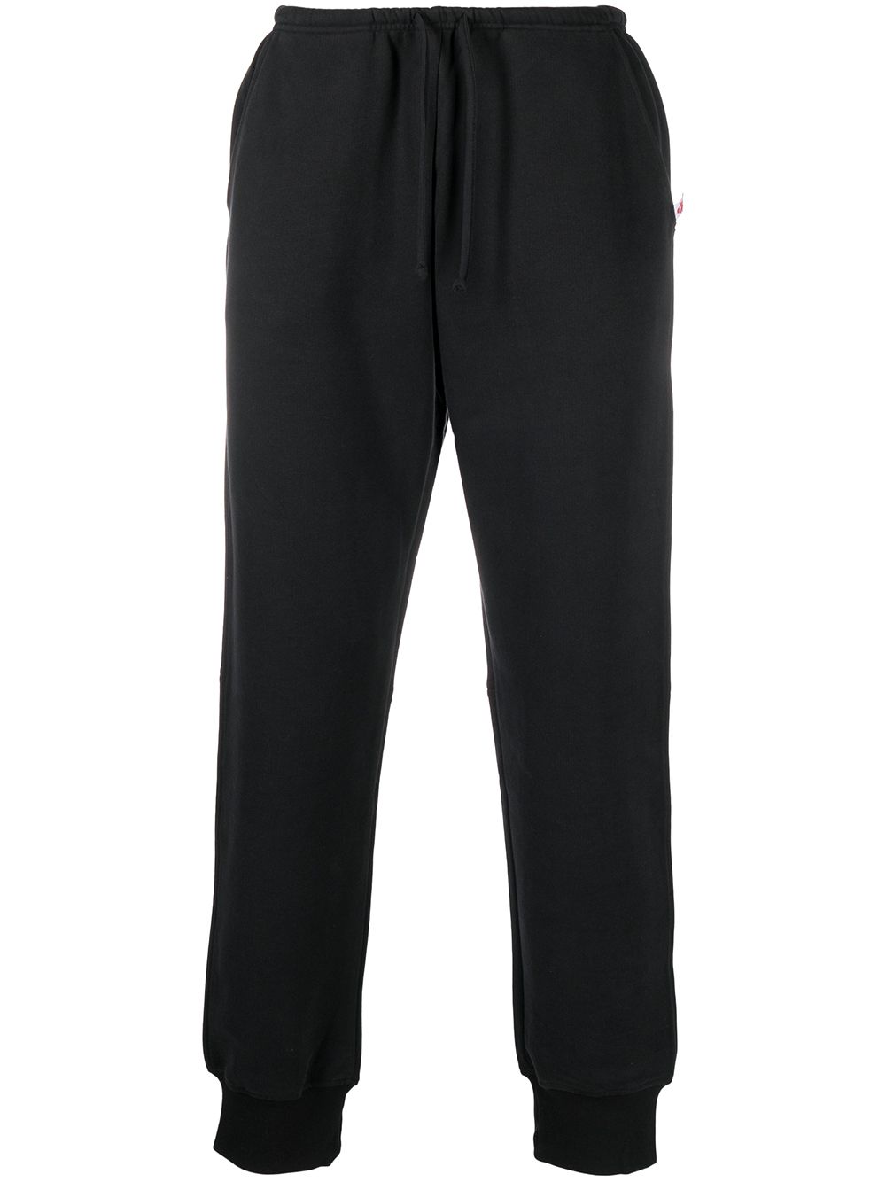Straight leg sweatpants - Black